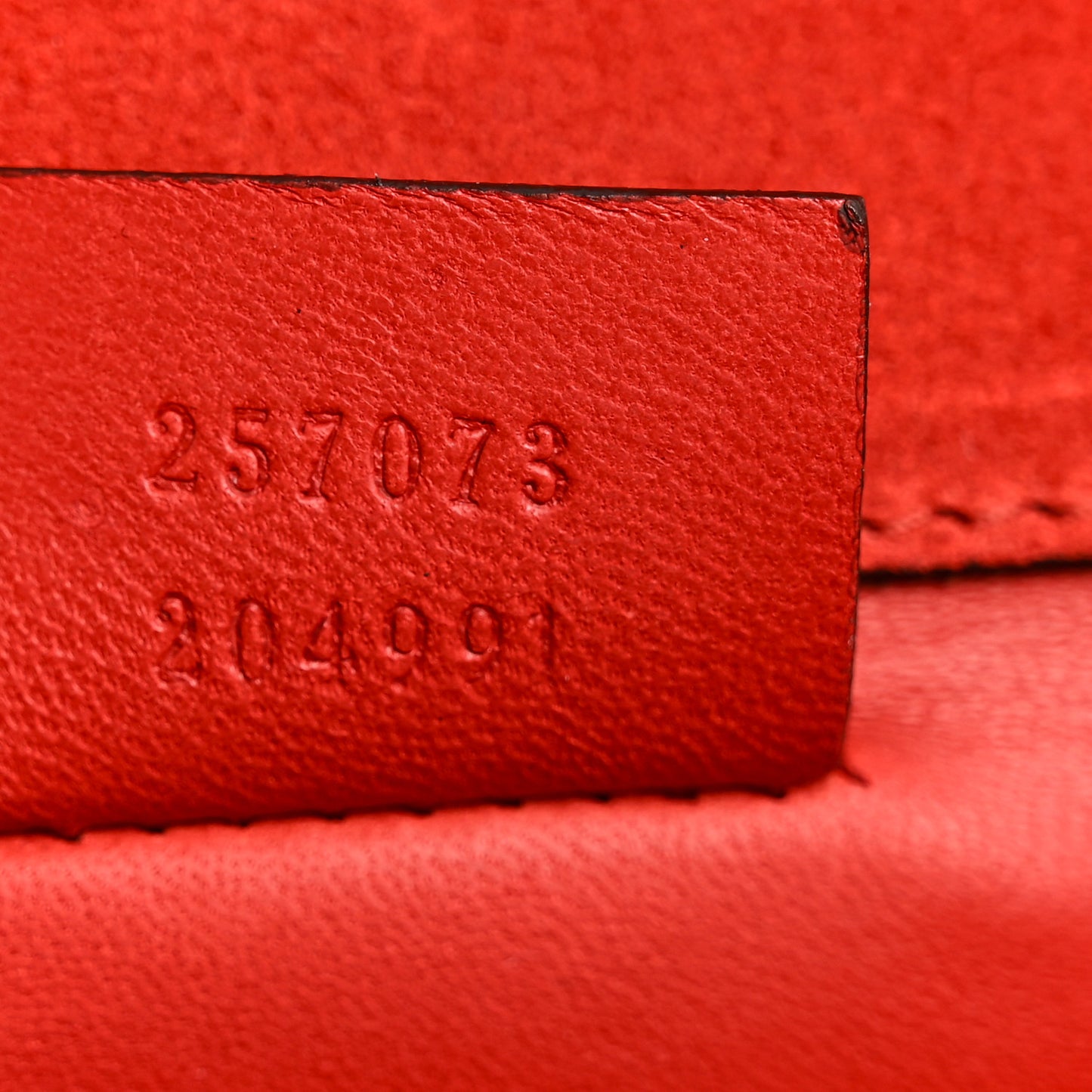 Patent Microguccissima Small Broadway Clutch Red