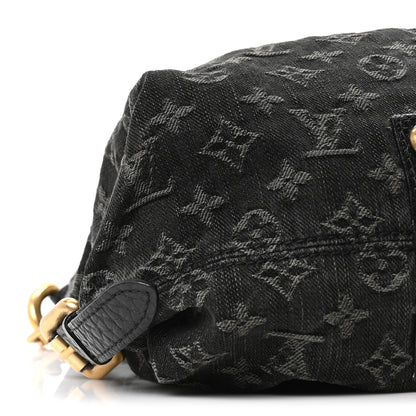 Louis Vuitton Denim Neo Cabby MM Black 8 of 9