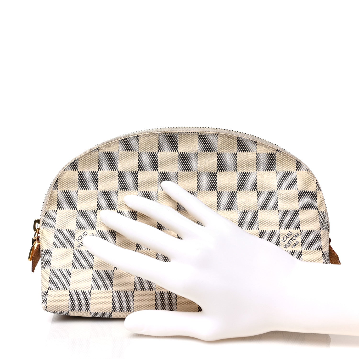 Louis Vuitton Damier Azur Cosmetic Pouch GM 2 of 7