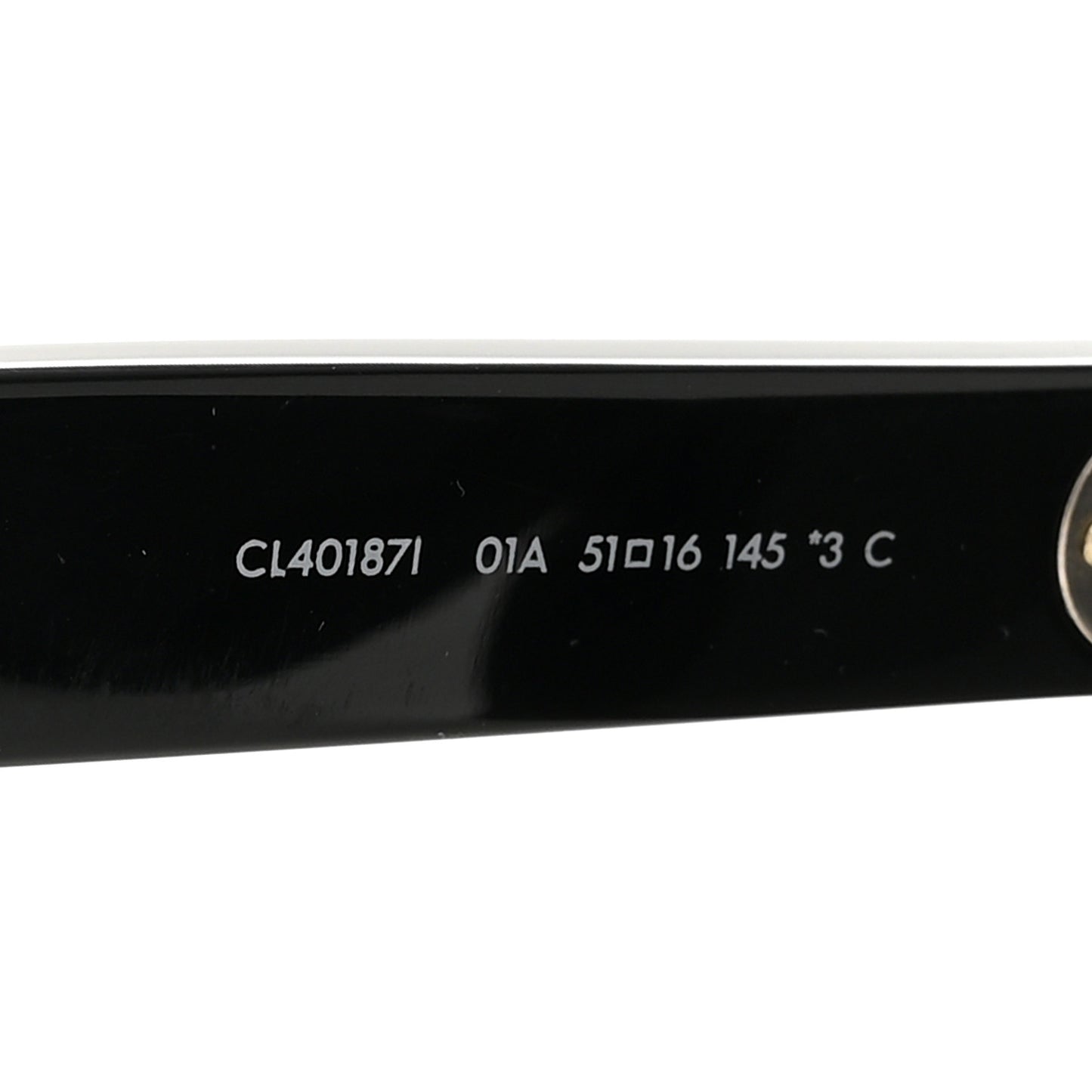 Acetate Cat Eye Sunglasses CL40187I Black