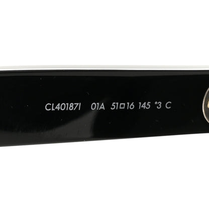 Celine Acetate Cat Eye Sunglasses CL40187I Black 6 of 7