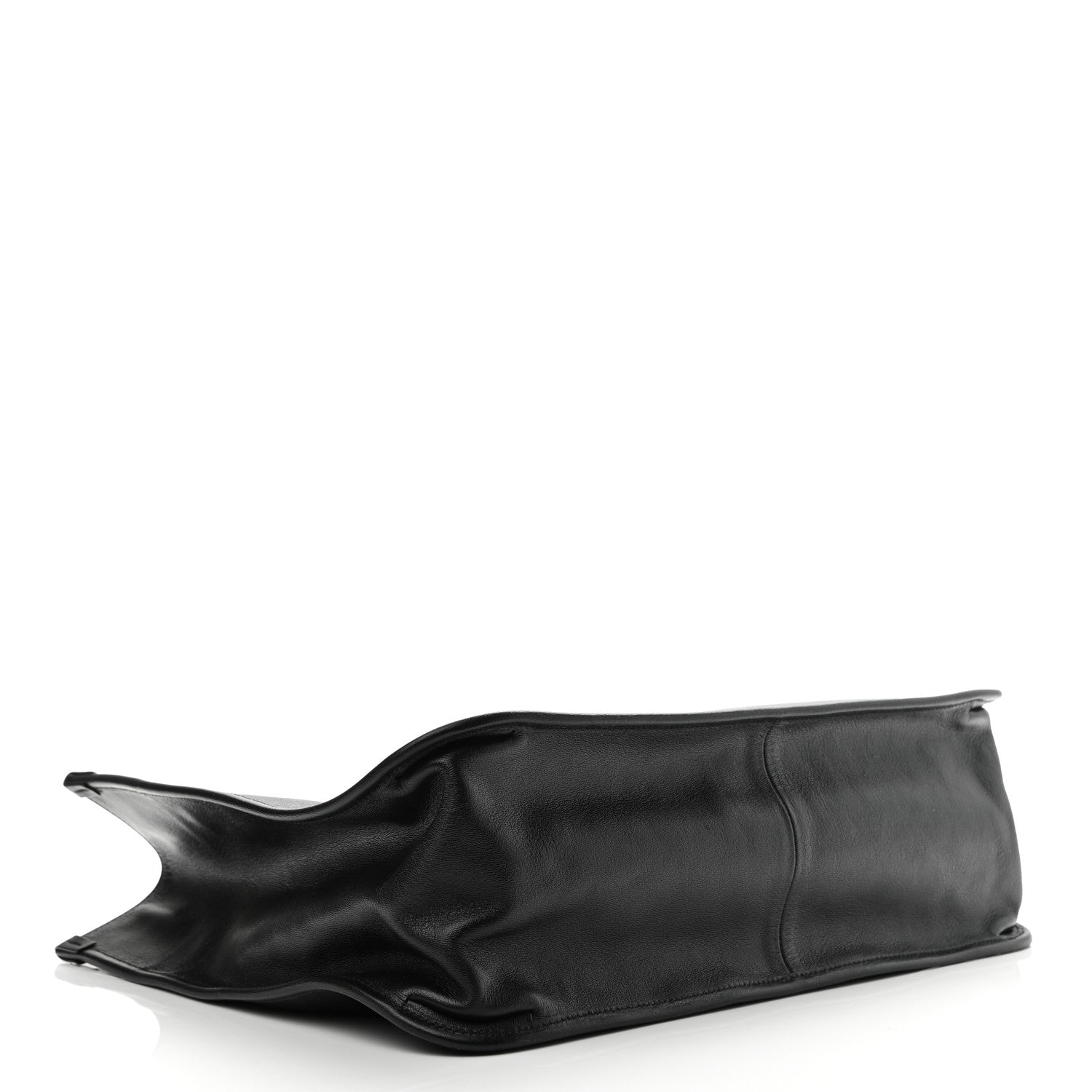 Gucci Calfskin Large Horsebit 1955 Tote Bag Black 4 of 11
