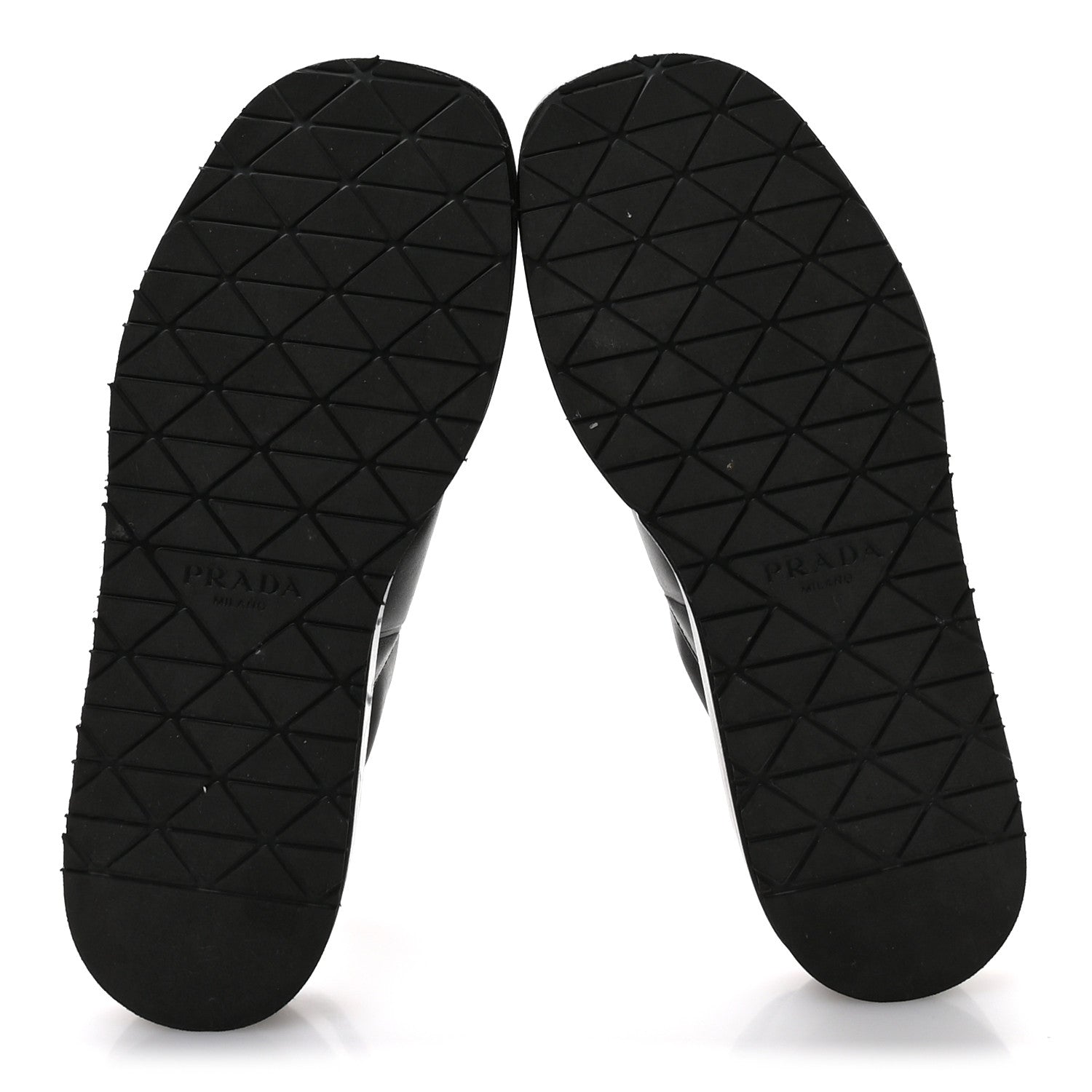 Prada Nappa Quilted Padded Platform Slingback Sandals 38.5 Black 6 of 8