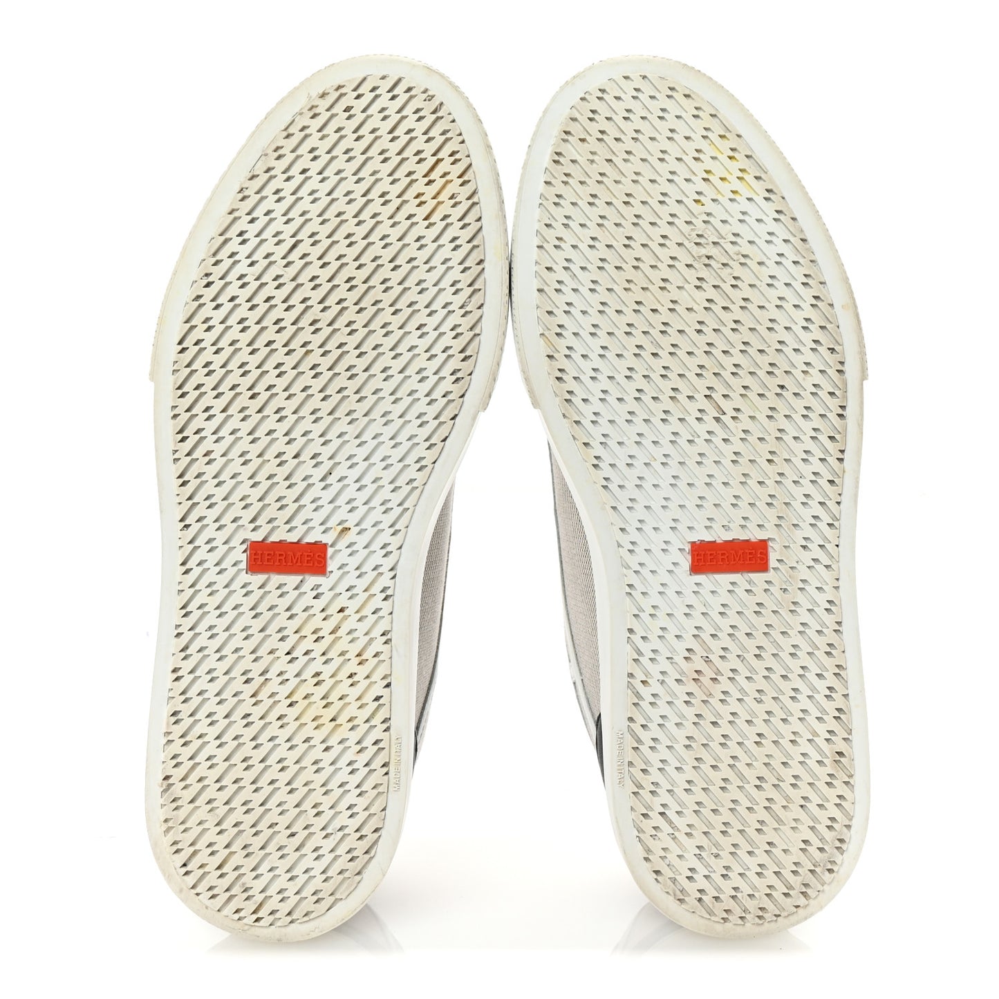 Canvas Calfskin Get Sneakers 40 Prunoir White