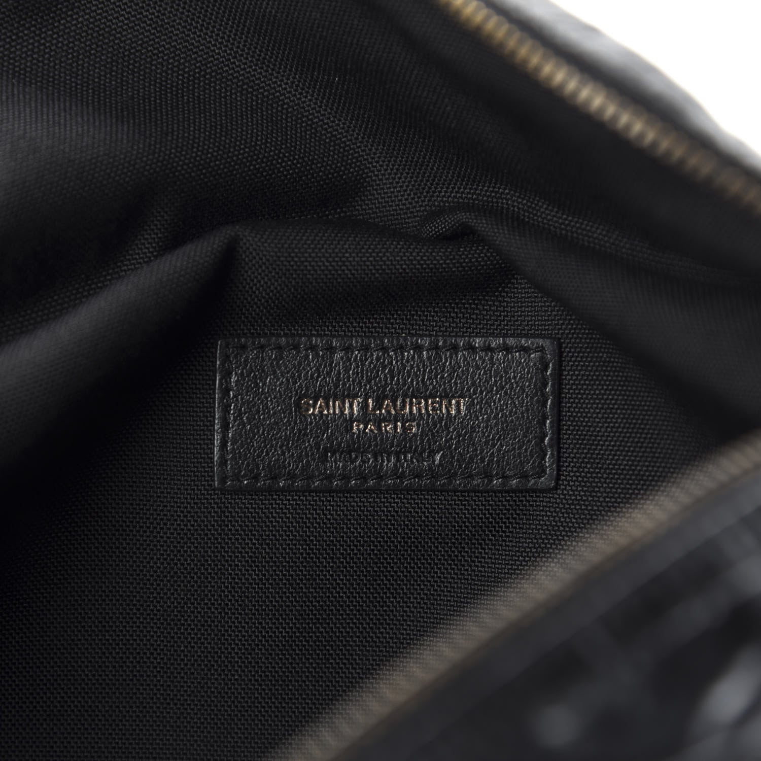 Saint Laurent Nylon Logo Nuxx Body Belt Bag Black 8 of 10