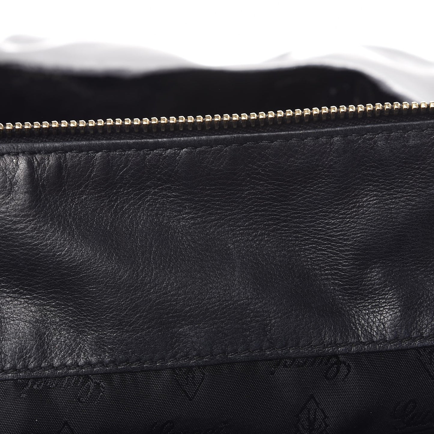Patent Large Hysteria Top Bag Black