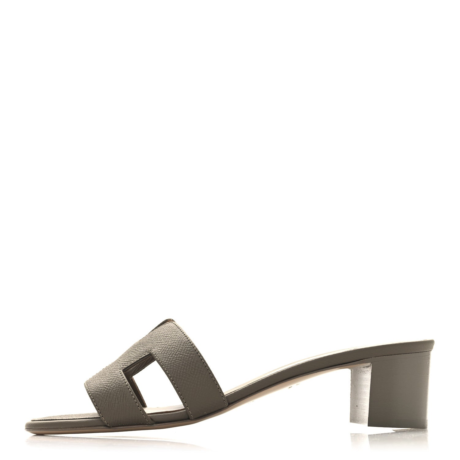 Hermes Epsom Oasis Sandals 39 Etoupe 1 of 10