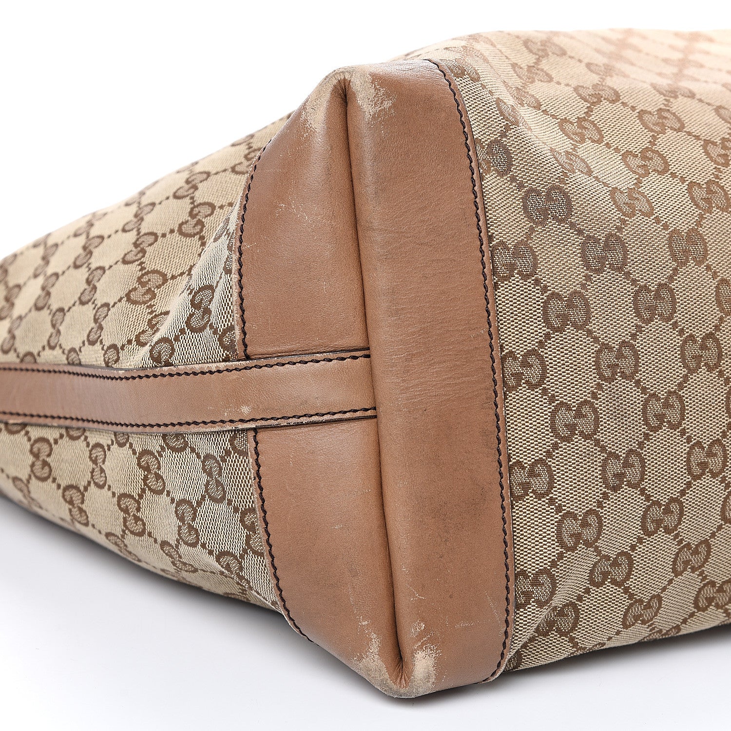 Gucci Monogram Large Craft Tote Light Brown 5 of 19