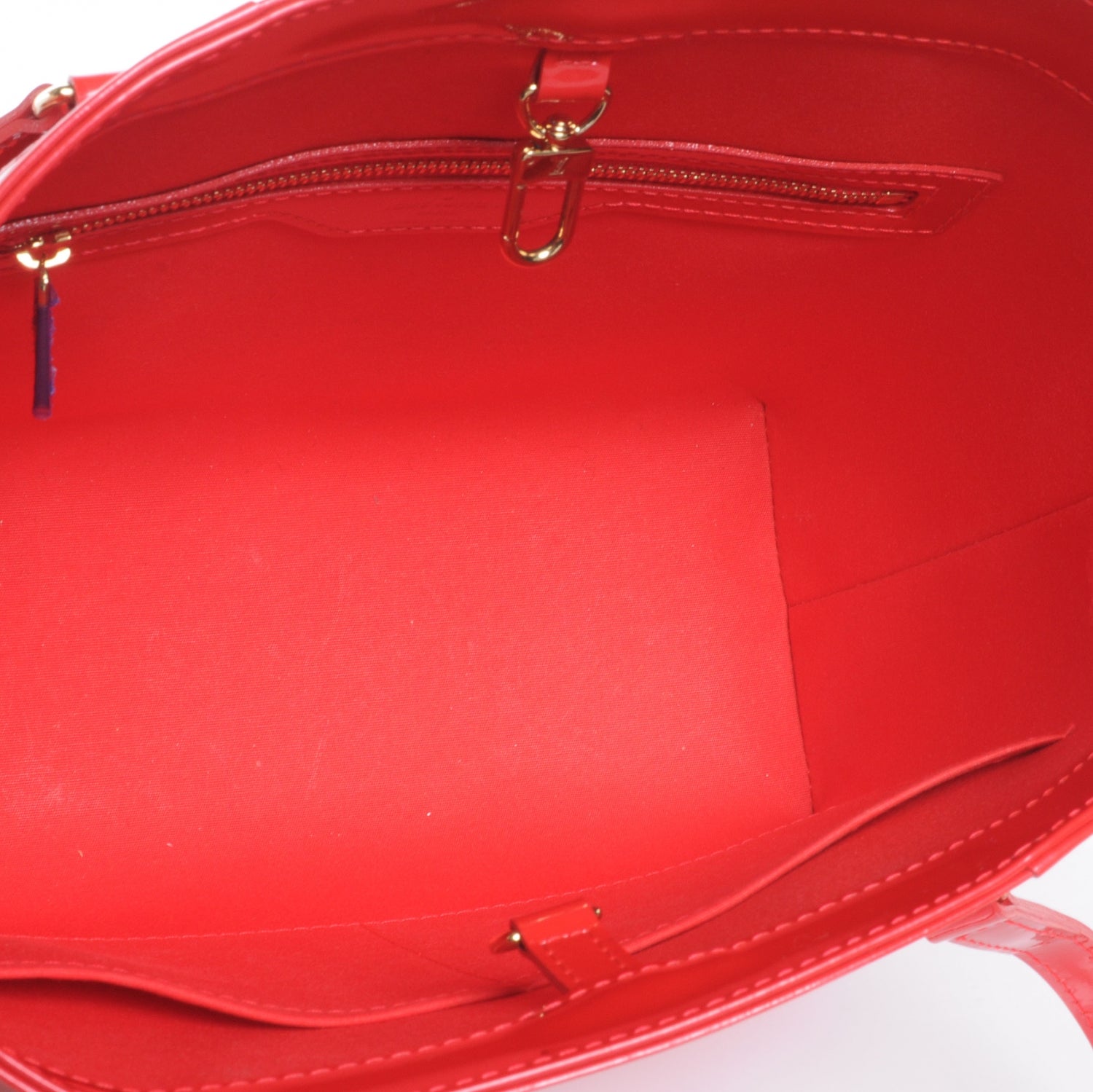 Louis Vuitton Vernis Avalon GM Rouge Grenadine 5 of 7