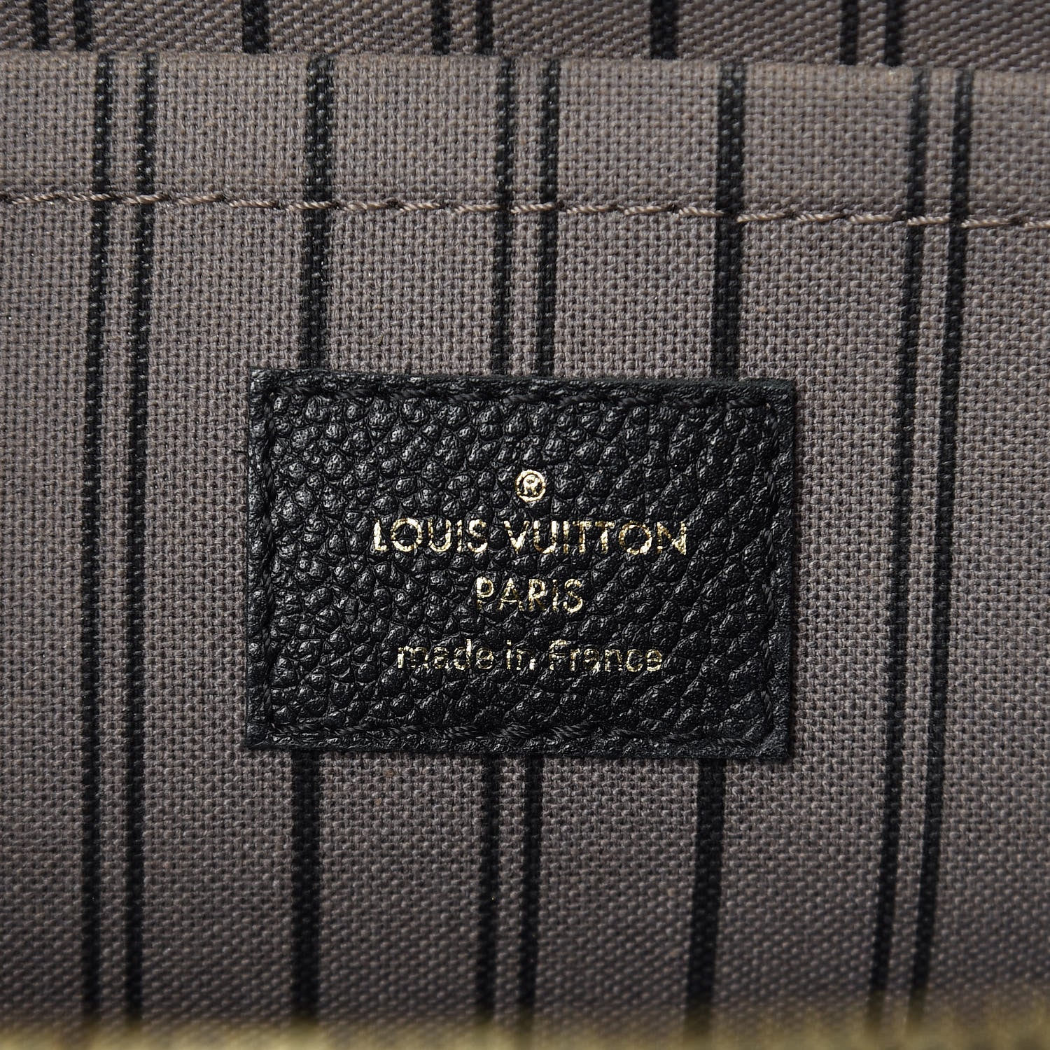 Louis Vuitton Empreinte Montaigne GM Black 6 of 15