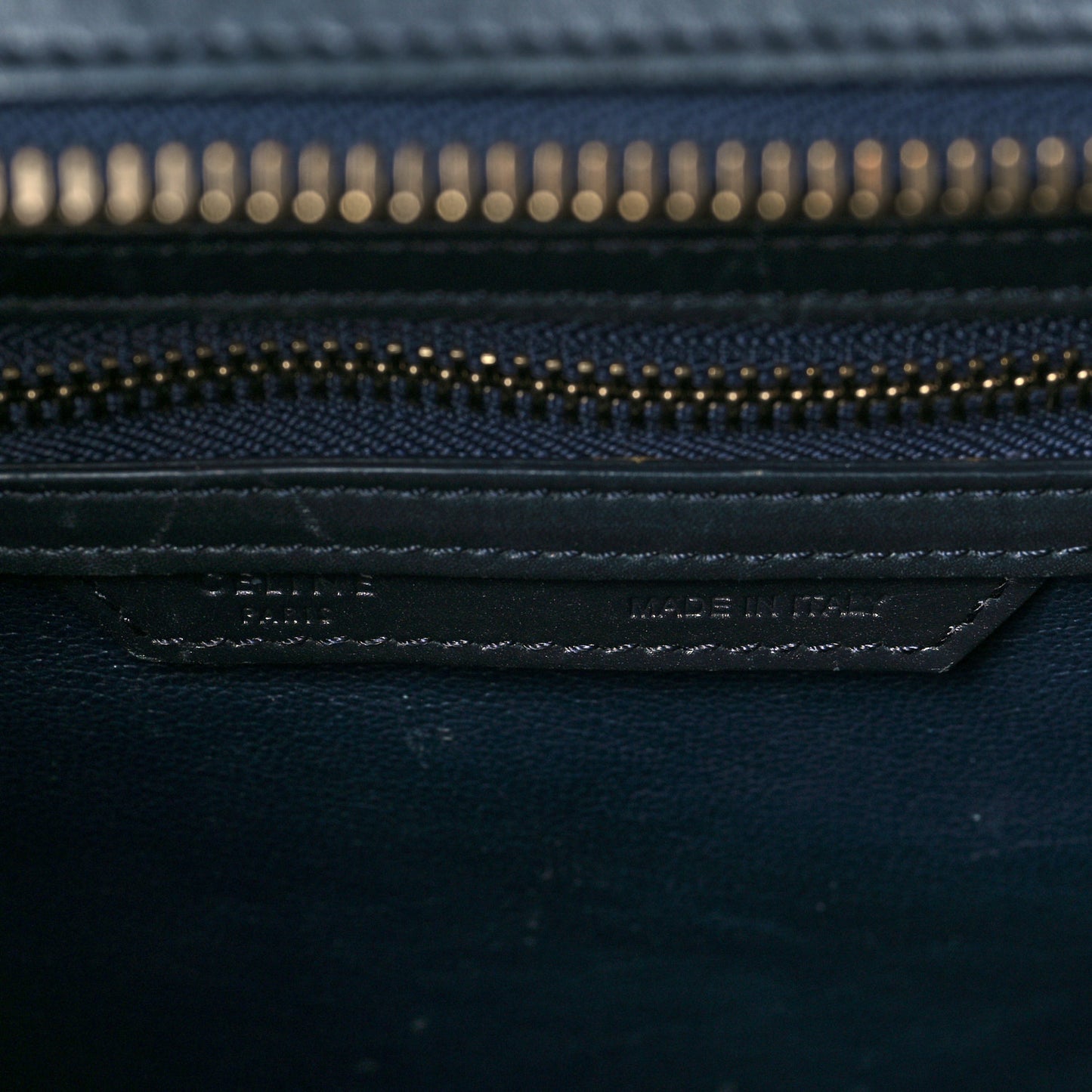Nubuck Smooth Calfskin Mini Tri-Color Luggage Bright Blue