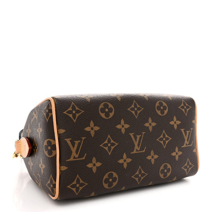 Louis Vuitton Monogram Speedy Bandouliere 20 Black 4 of 10