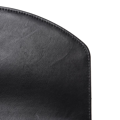 Chanel Calfskin Caviar Quilted Chain Handle Flap Black 10 of 12