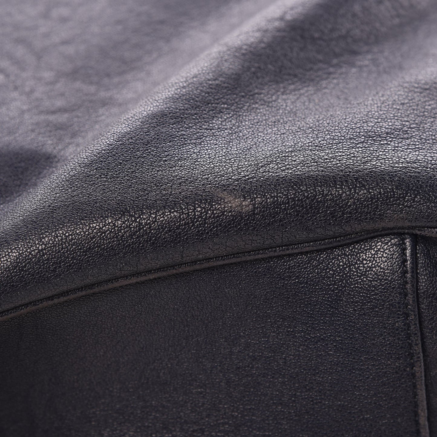 Goatskin Large Roady Hobo Navy
