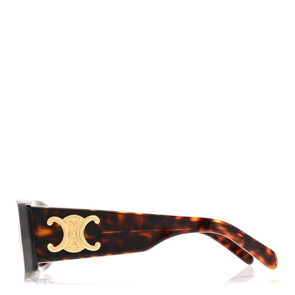 Celine Acetate Triomphe XL 01 Sunglasses CL40282U Tortoise 3 of 7