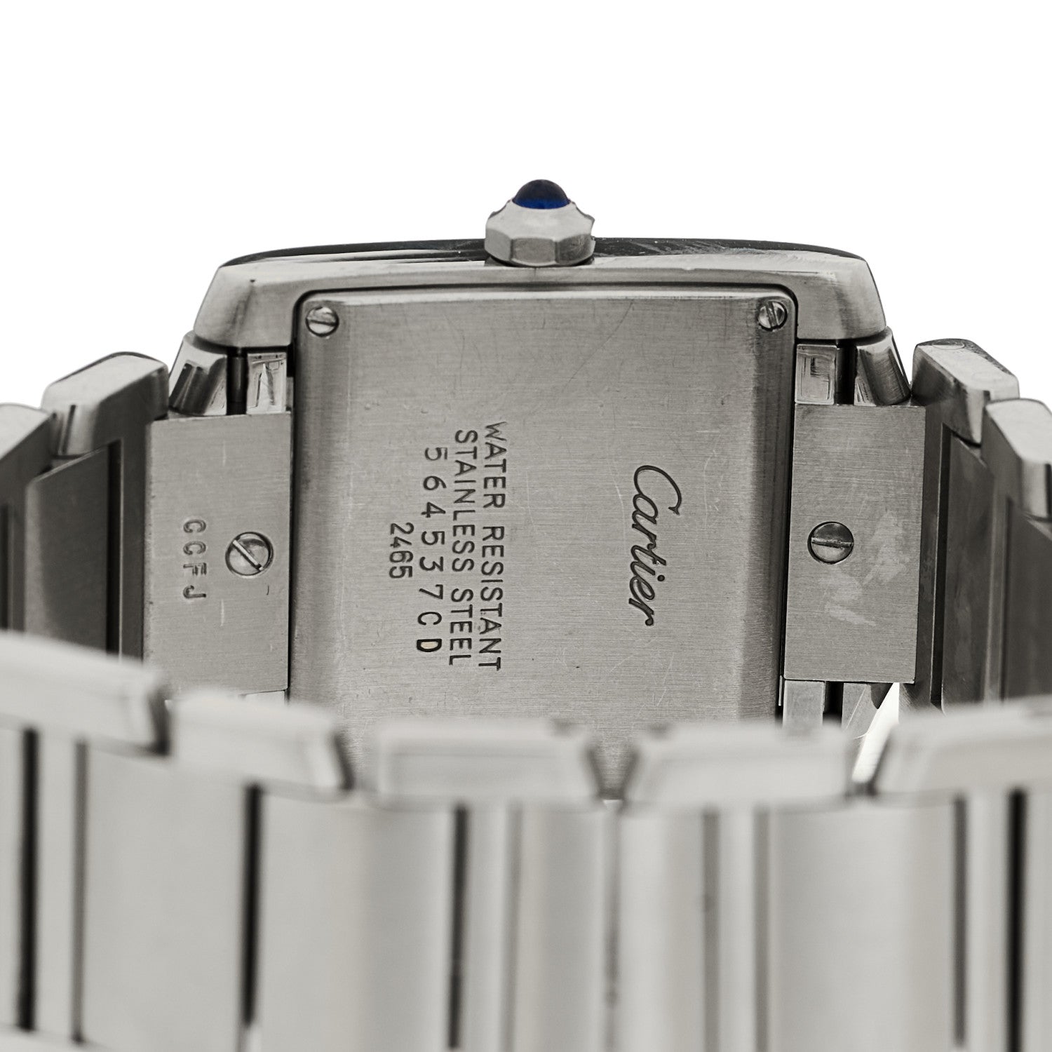 Cartier Stainless Steel 25mm Tank Francaise Quartz Watch 4 of 4