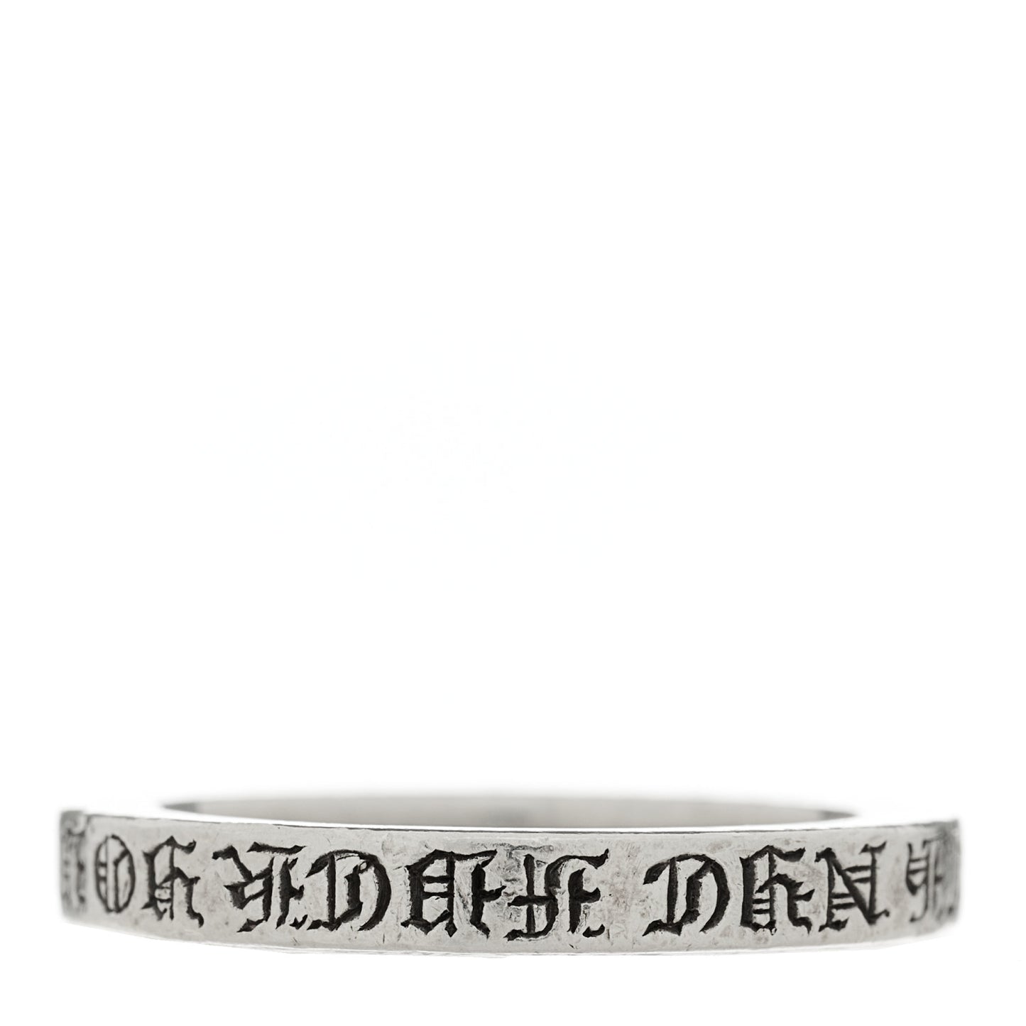 Sterling Silver CH NYC Fck You Spacer Ring 61 9.5