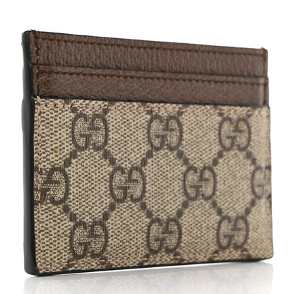 Gucci GG Supreme Monogram Ophidia Card Holder Brown 3 of 7