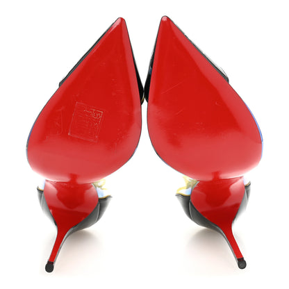 Christian Louboutin Disco PVC Hologram Debout 120 Pumps 36.5 Black Multicolor 6 of 11