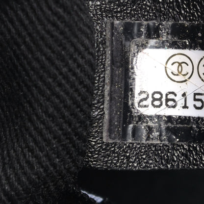 Chanel Grained Calfskin Quilted Waist Belt Bag Black 8 of 8