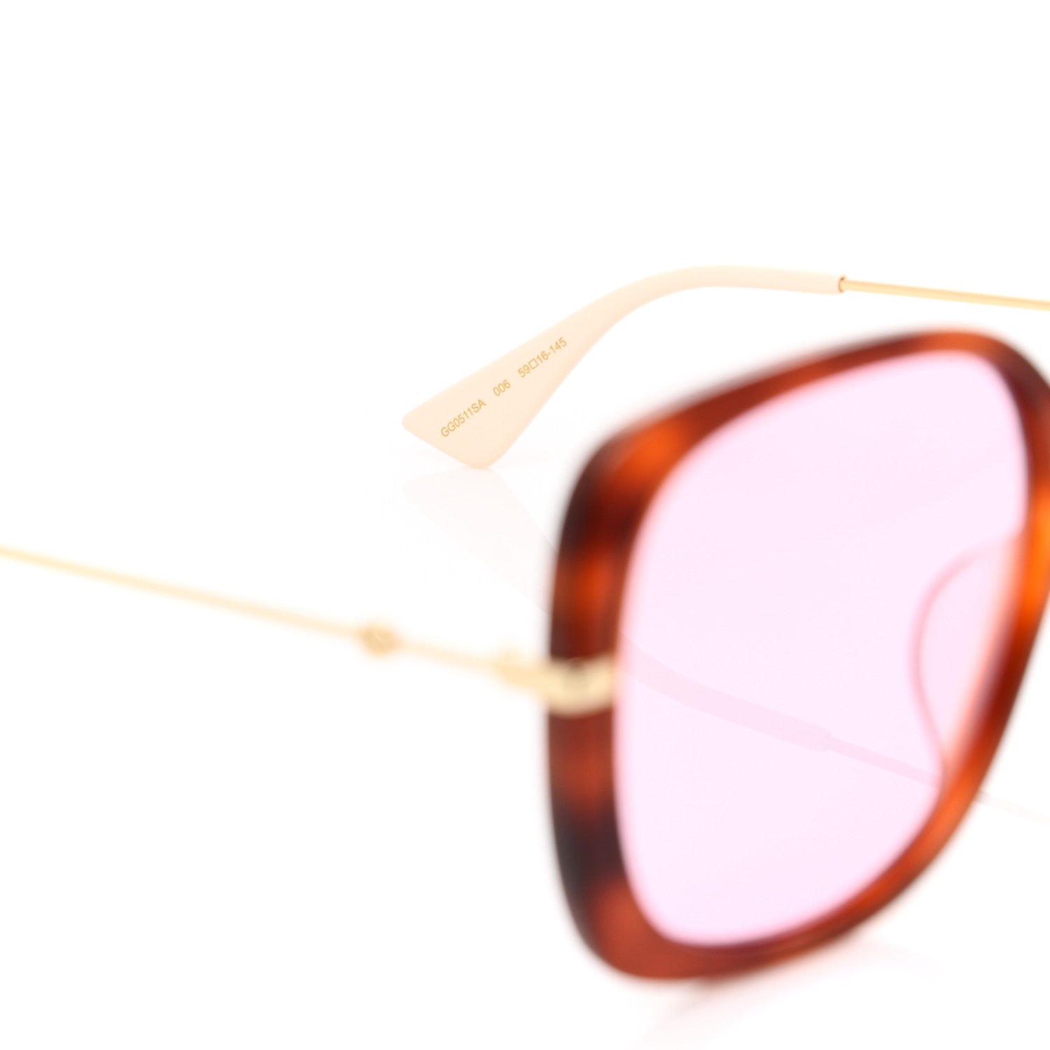 Gucci Square Frame GG0511S Sunglasses Pink 6 of 7