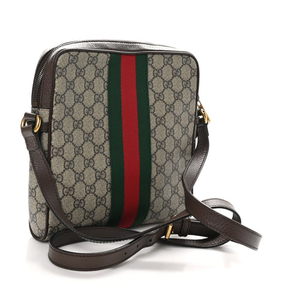 Gucci GG Supreme Monogram Web Small Ophidia Messenger Bag Brown 3 of 12