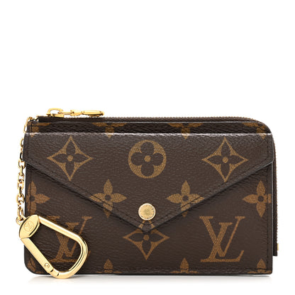 Louis Vuitton Monogram Recto Verso Card Holder Black 1 of 6