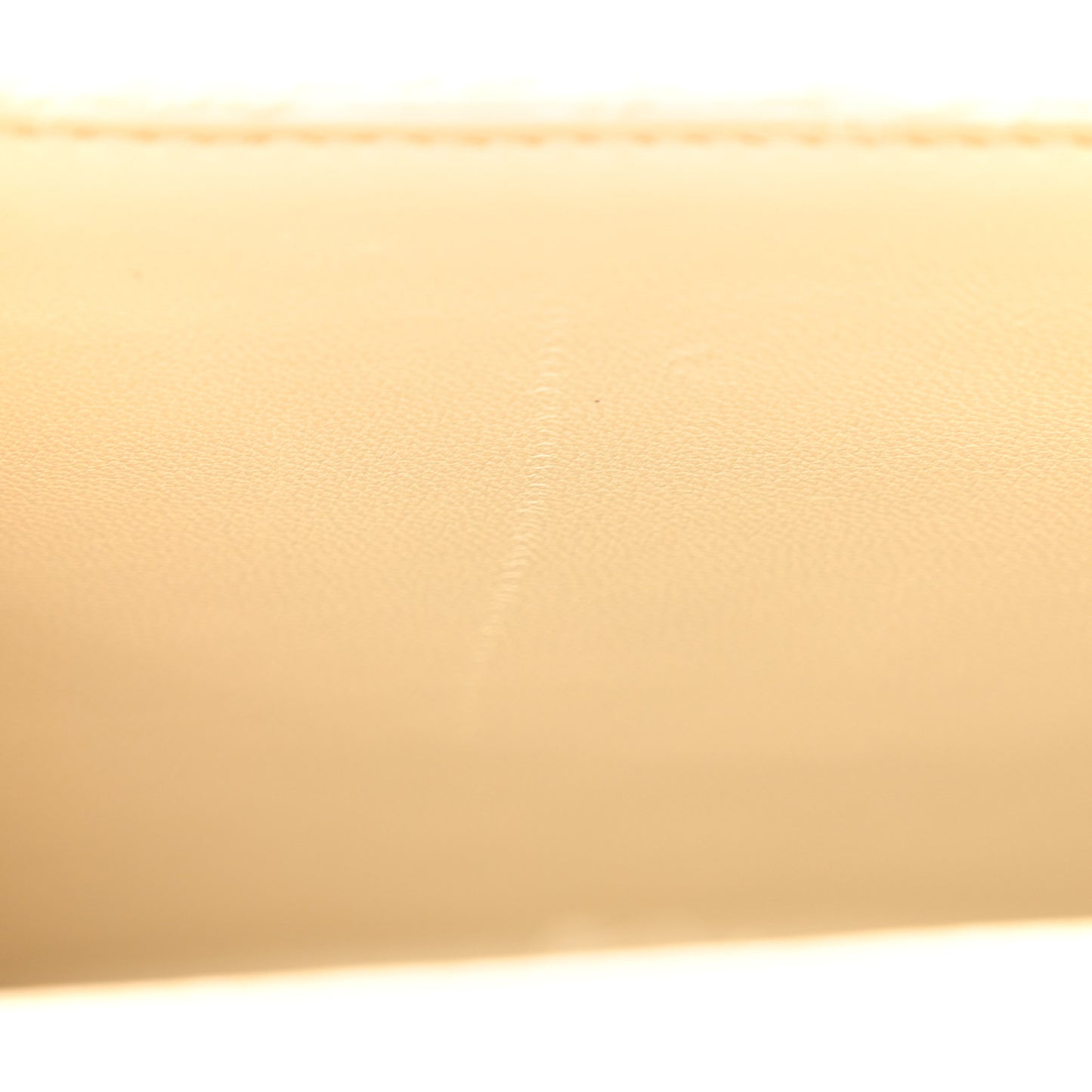 Curly Faux Shearling Small Hourglass Top Handle Bag Beige