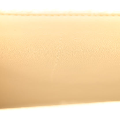 Balenciaga Curly Faux Shearling Small Hourglass Top Handle Bag Beige 12 of 12