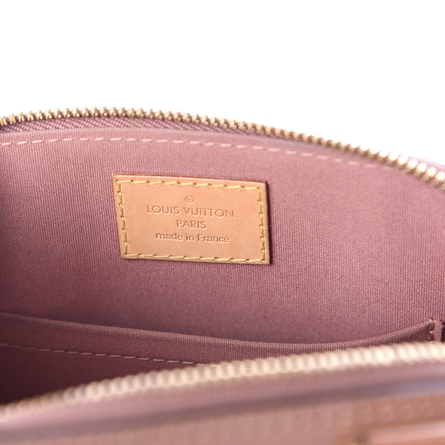 Louis Vuitton Vernis Alma BB Rose Velours 5 of 8