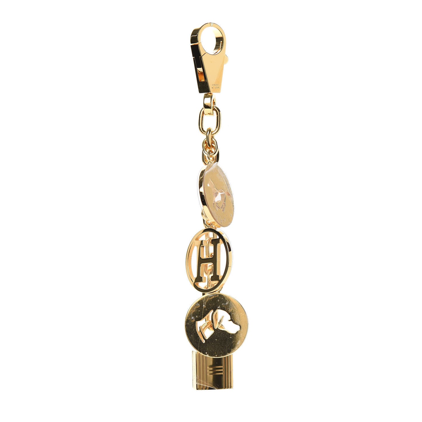 Breloque Bag Charm Gold