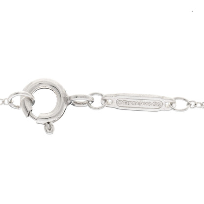 Tiffany Sterling Silver Diamond Small Return to Tiffany Heart Pendant Necklace 5 of 5