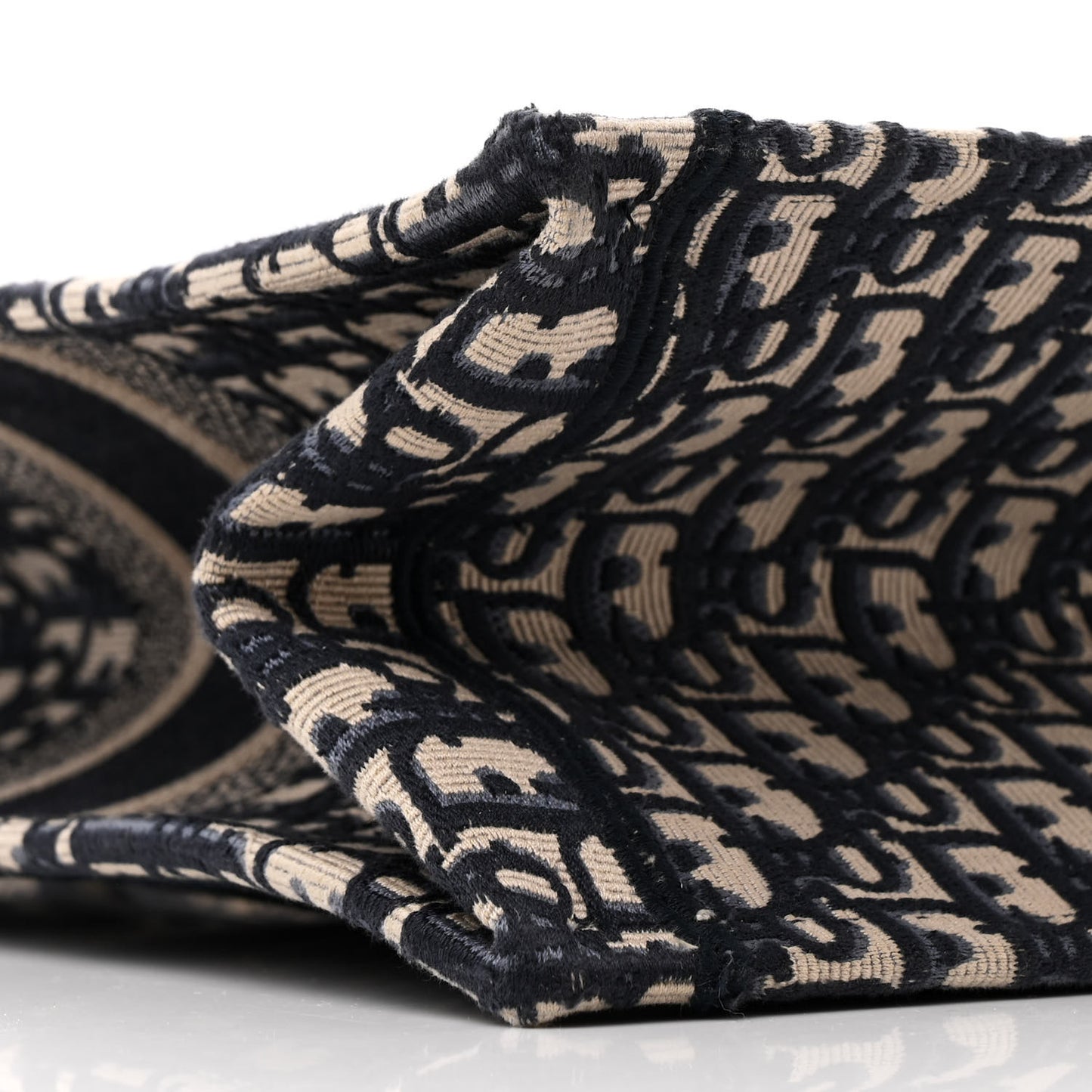 Oblique Large Book Tote Blue Multicolor