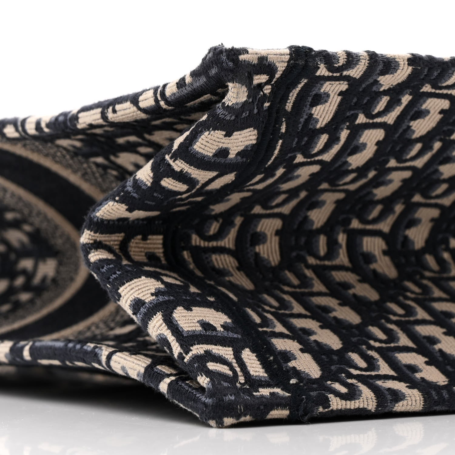 Christian Dior Oblique Large Book Tote Blue Multicolor 9 of 12