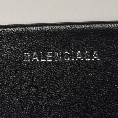 Balenciaga Calfskin Charms Logo Matelasse M BB Round Shoulder Bag Blanc Bleu Orange 6 of 6