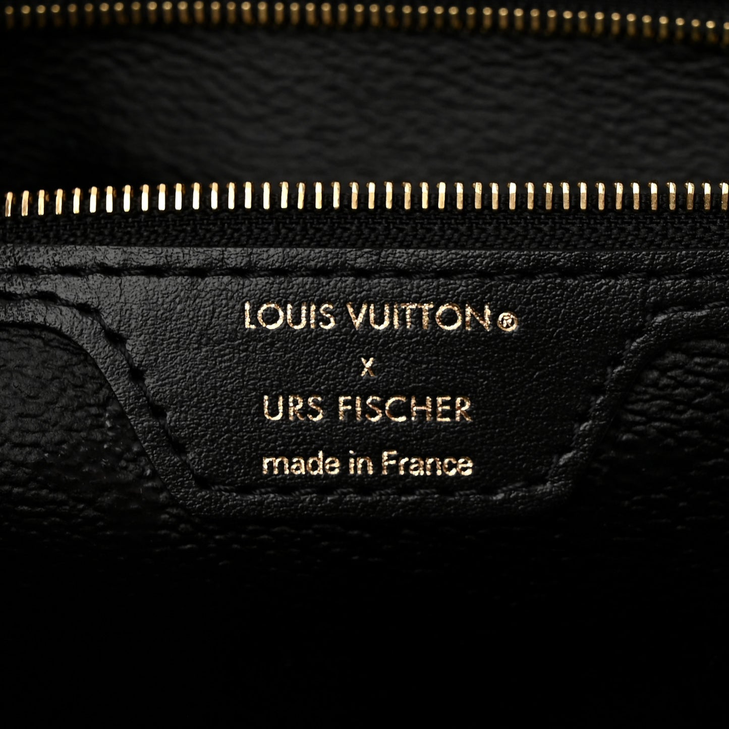 X UF Tufted Monogram Neverfull MM Black Red