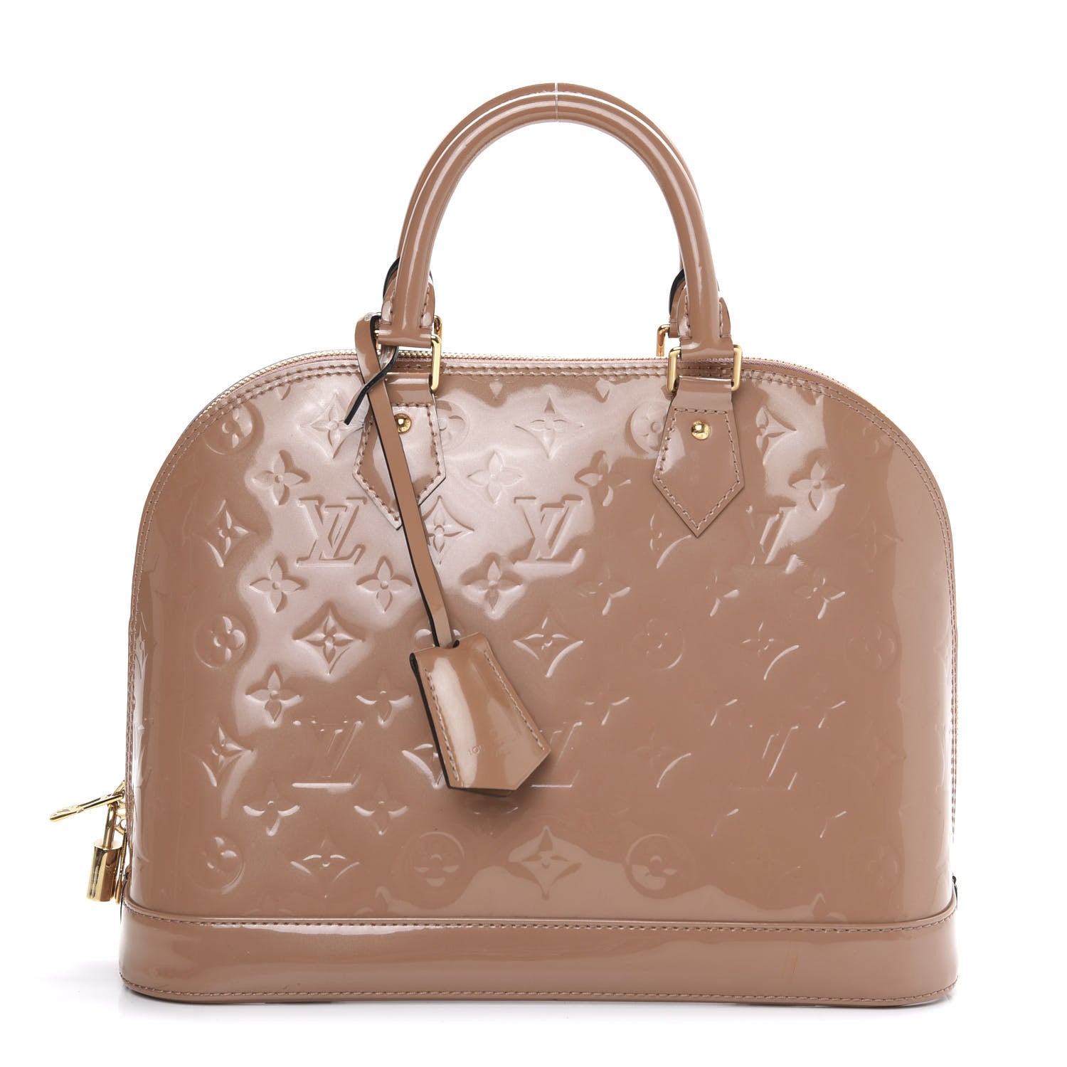 Louis Vuitton Vernis Alma PM Rose Velours 1 of 10