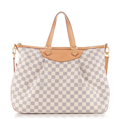 Louis Vuitton Damier Azur Siracusa GM 1 of 10