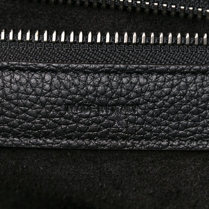 Celine Drummed Calfskin Micro Luggage Black 7 of 12