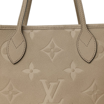Louis Vuitton Empreinte Monogram Giant Neverfull MM Tourterelle 7 of 10