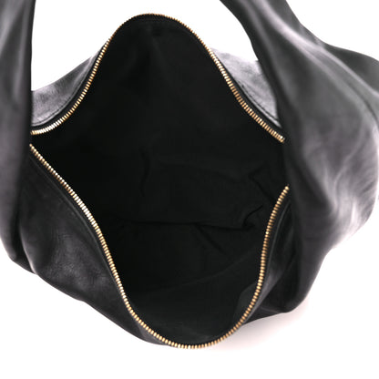 Khaite Calfskin Medium Olivia Hobo Black 5 of 9