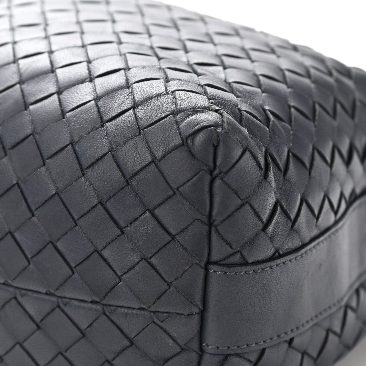 Bottega Veneta Nappa Intrecciato Large Cosmetic Case Ebano 10 of 19
