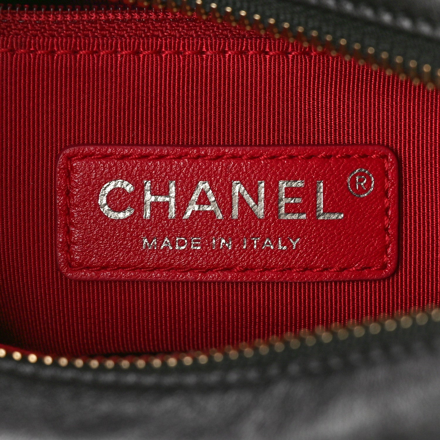 Chanel Aged Calfskin Quilted Small Gabrielle Hobo Black 6 of 10
