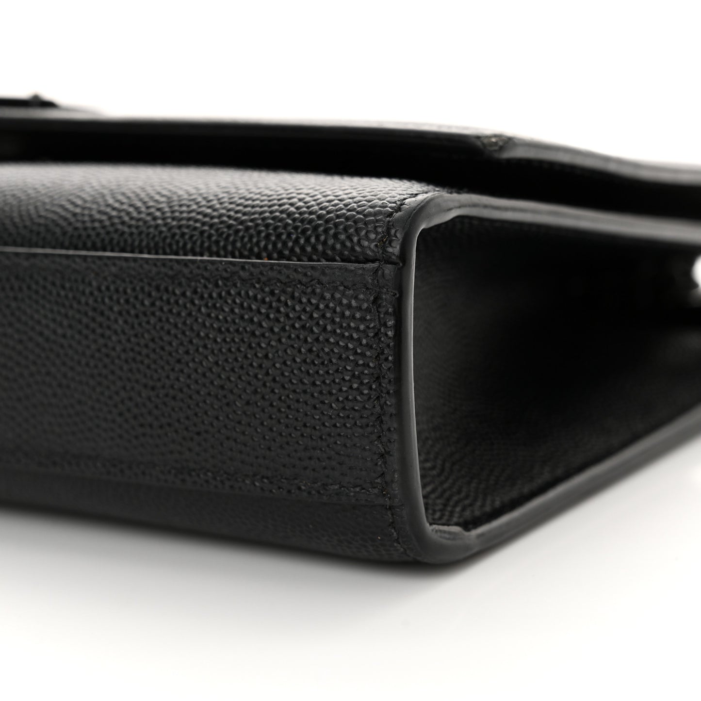 Grain De Poudre Small Monogram Monochrome Kate Satchel Black