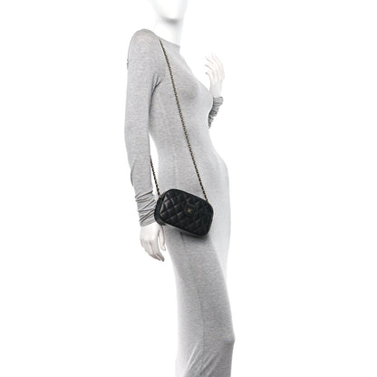 Chanel Caviar Quilted Chain Camera Bag Black 2 of 11