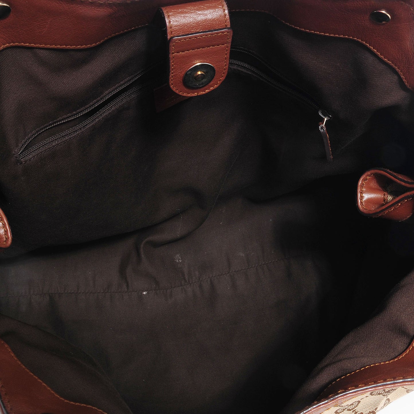 Monogram Large Sukey Tote Brown