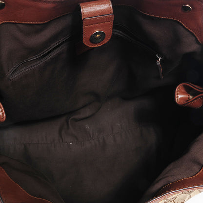 Gucci Monogram Large Sukey Tote Brown 5 of 9