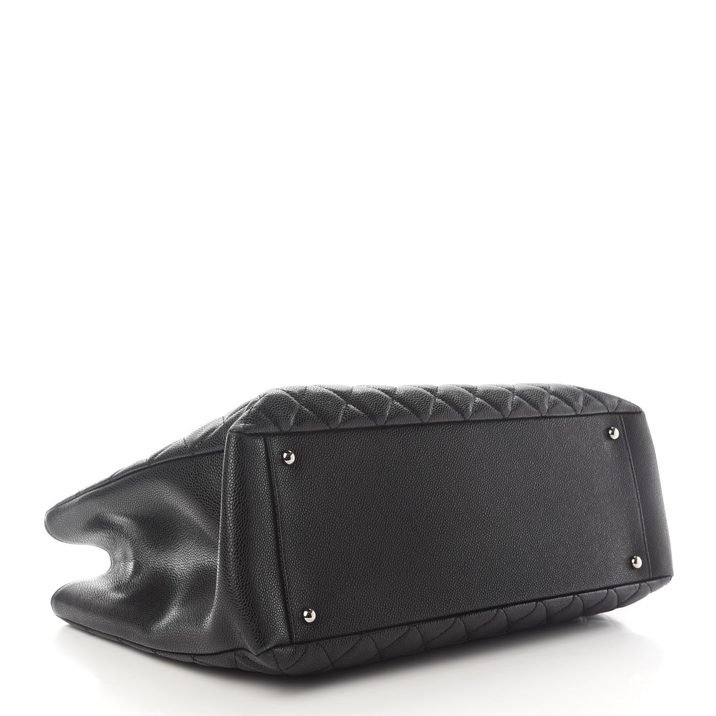 Caviar Quilted XL Grand Shopping Tote GST Black
