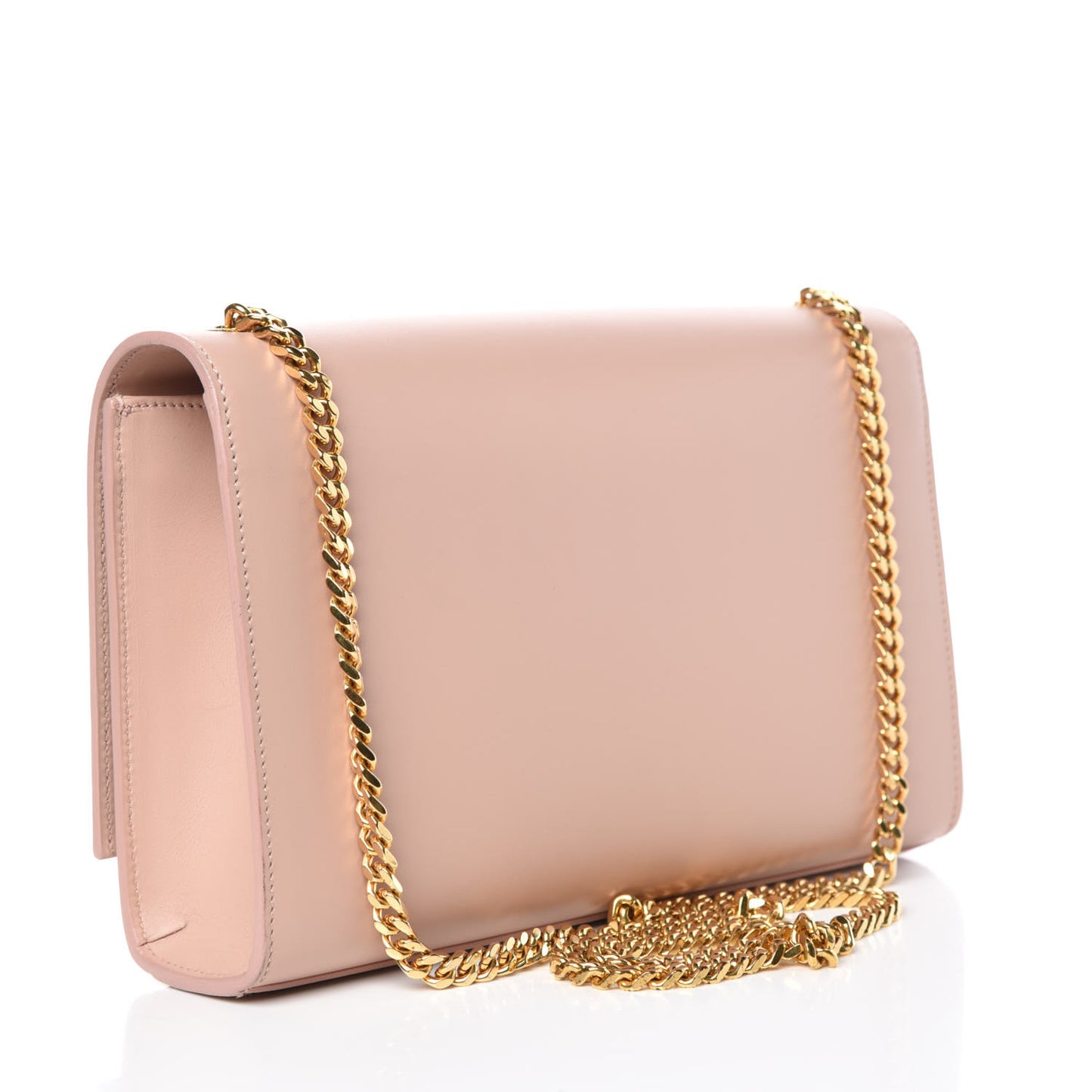 Smooth Calfskin Medium Classic Monogram Kate Tassel Satchel Pink