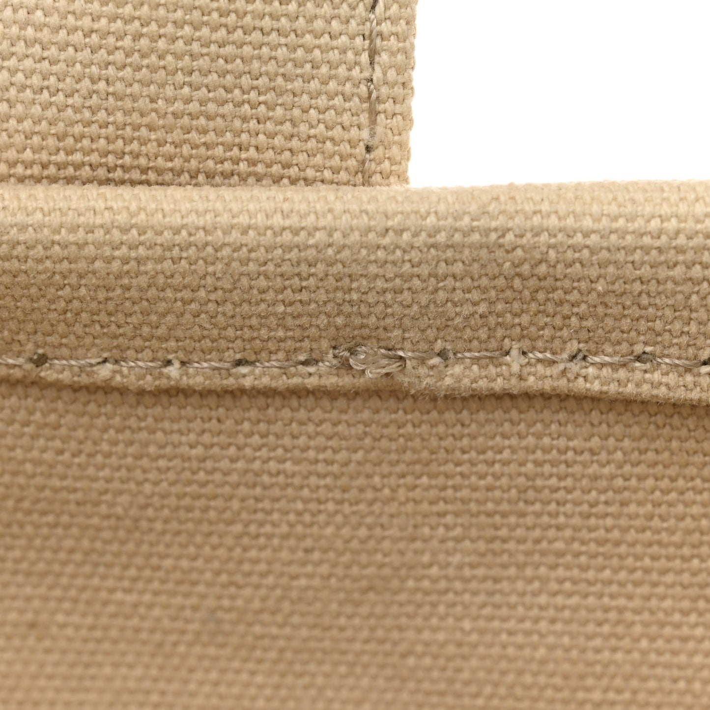 Cotton Canvas Medium The Traveler Tote Bag Beige